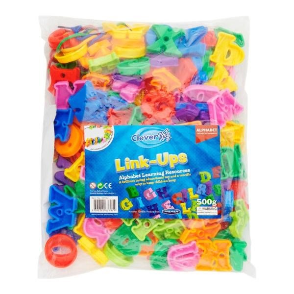 Clever Kidz Lacing Letters Uppercase Set Of 116Pcs - ABC School Supplies