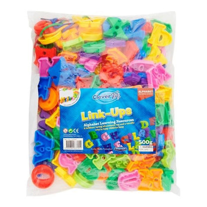 Clever Kidz Lacing Letters Uppercase Set Of 116Pcs - ABC School Supplies