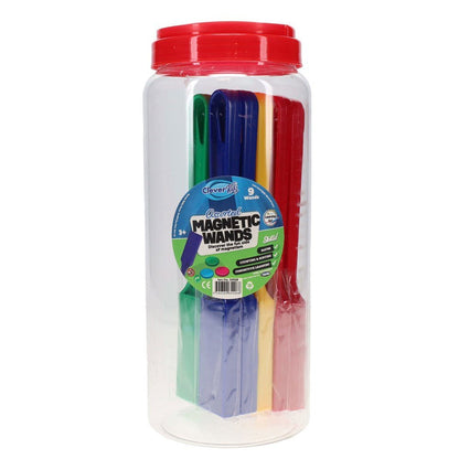 Clever Kidz Magnetic Wands - Pack of 9 - ABC School Supplies