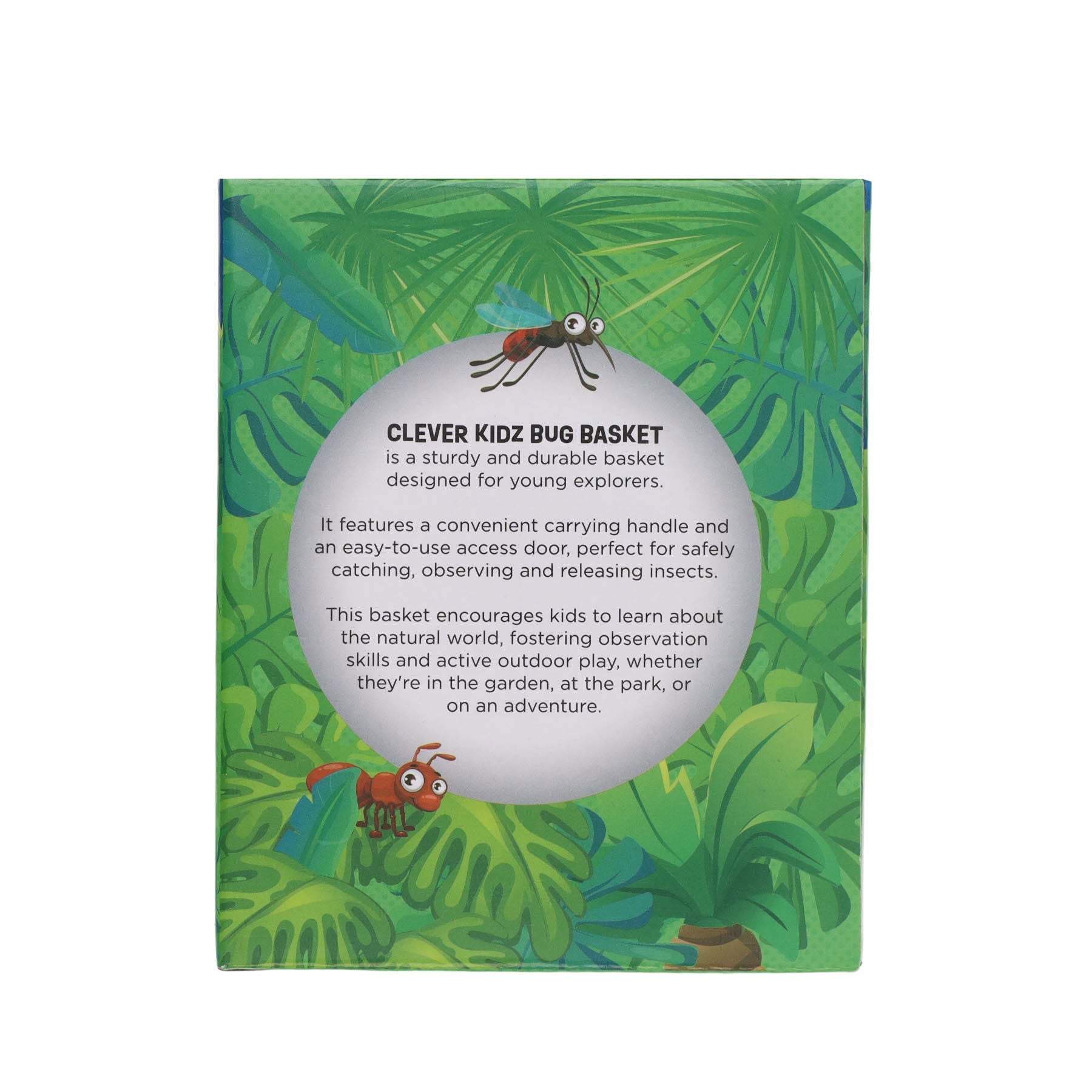 Clever Kidz Play and Learn Bug Basket - ABC School Supplies
