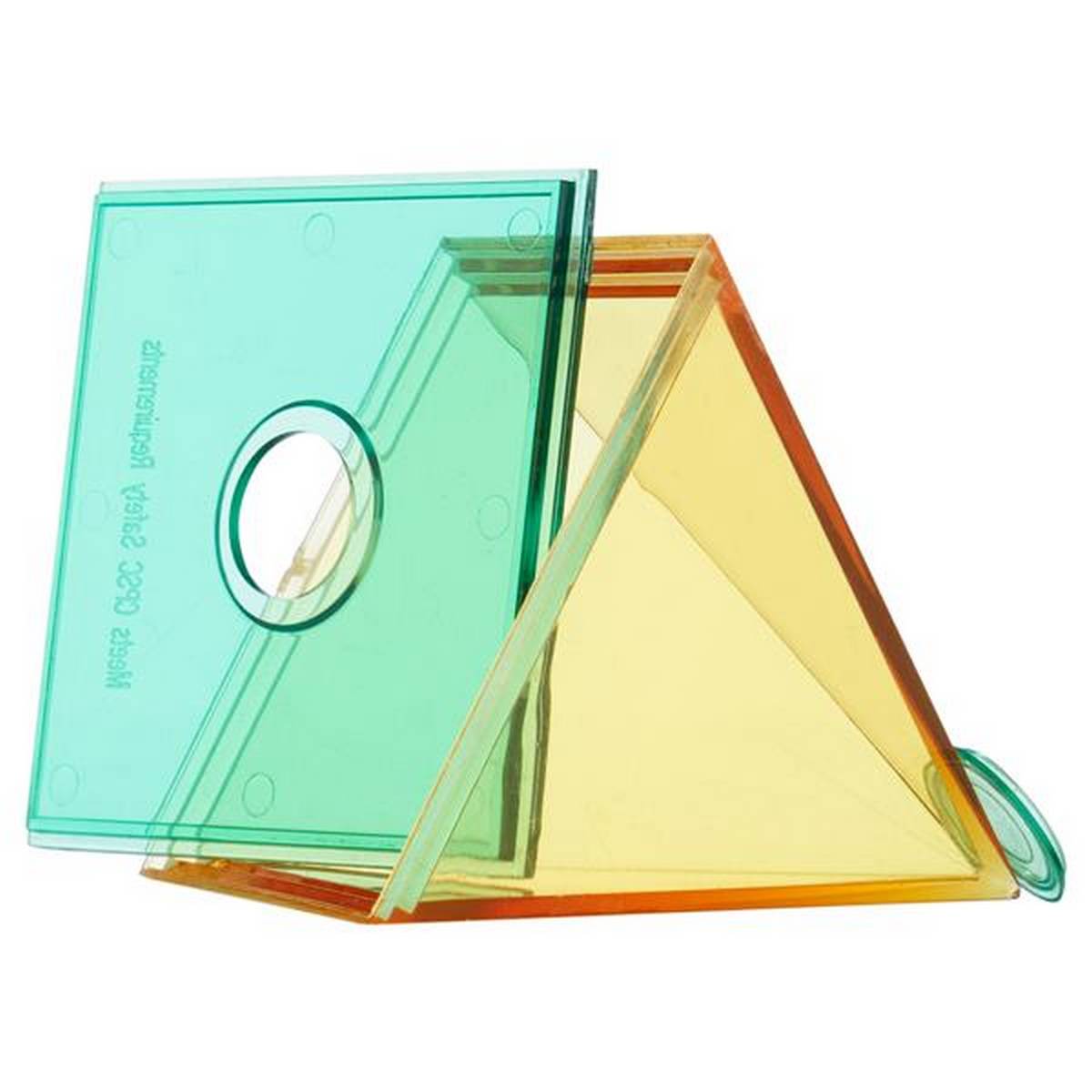 **Clever Kidz See Through Geometric Shapes Set Of 7 - ABC School Supplies