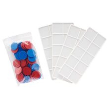 Clever Kidz Ten Frame Maths Boards (40 Counters And 4 Trays) - ABC School Supplies