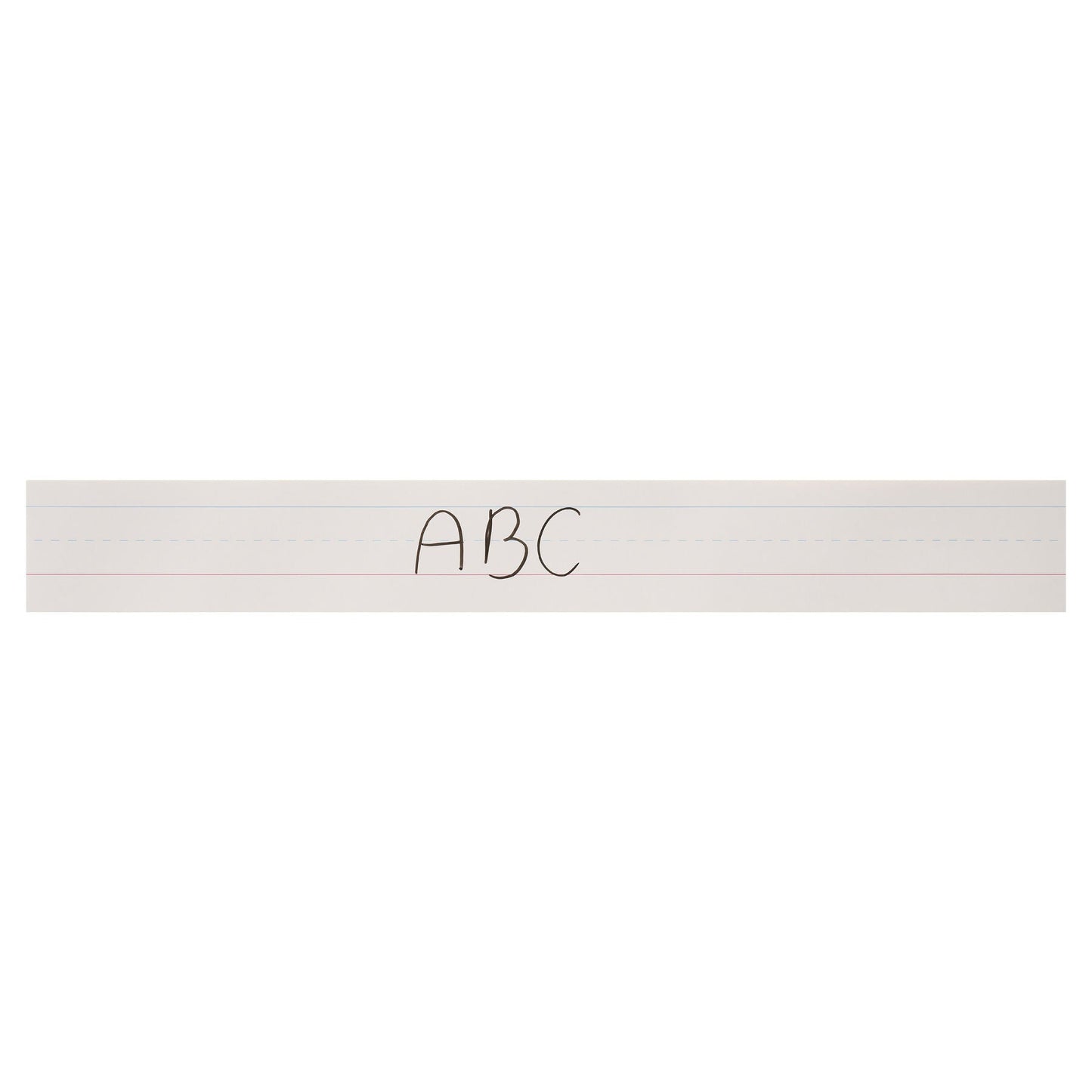 **Clever Kidz Wipe-Off Reusable Sentence Strips 3"x24" - White Pack of 30 - ABC School Supplies