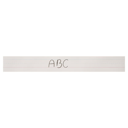 **Clever Kidz Wipe-Off Reusable Sentence Strips 3"x24" - White Pack of 30 - ABC School Supplies