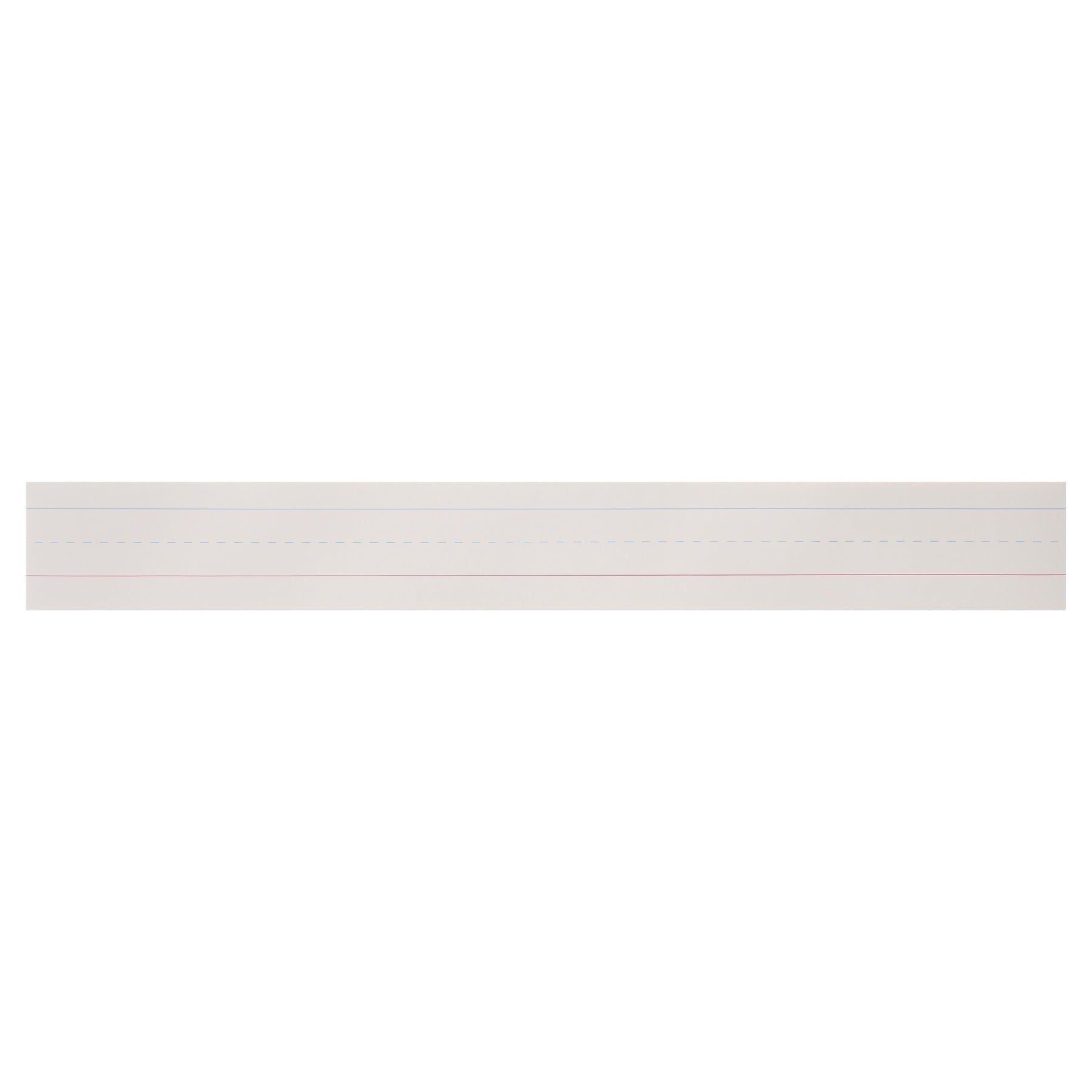 **Clever Kidz Wipe-Off Reusable Sentence Strips 3"x24" - White Pack of 30 - ABC School Supplies