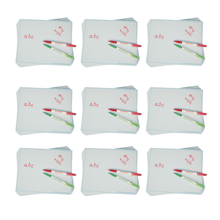 Cleverco A4 Write 'N' Wipe Boards Pack Of 300 (Mini Whiteboards) - ABC School Supplies