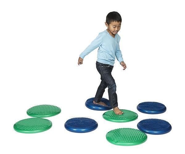 Cleverco Air Stability Wobble Cushion & Pump - Blue - ABC School Supplies