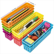Cleverco Classroom Pencil Tray Holders Pack Of 12 (Asstd Colours) - ABC School Supplies