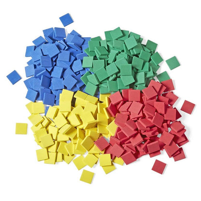 CleverCo Foam Squares 25mm Pack of 1000 - ABC School Supplies
