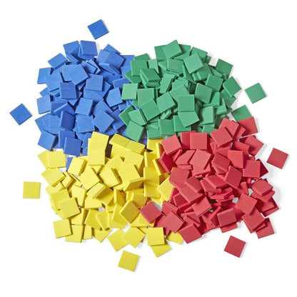 CleverCo Foam Squares 25mm Pack of 1000 - ABC School Supplies