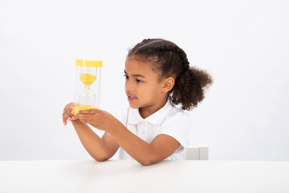 Cleverco Large Sand Timer 1 Minute Yellow - ABC School Supplies