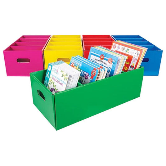 CleverCo Large Tote Box - 5 Assorted Pack - ABC School Supplies