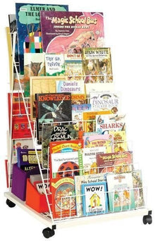 Cleverco Mobile Book Display Double Sided - ABC School Supplies