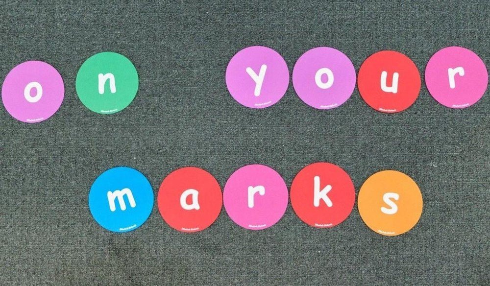 Cleverco On Your Marks 10Cm Set Of 10 - ABC School Supplies