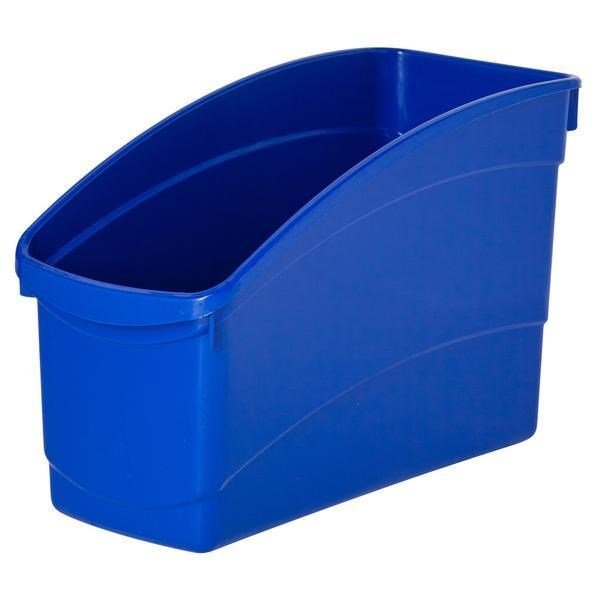 Cleverco Plastic Book & Storage Tub - Blue - ABC School Supplies