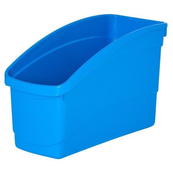 Cleverco Plastic Book & Storage Tub - Light Blue - ABC School Supplies