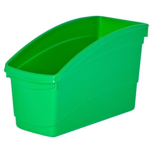 Cleverco Plastic Book & Storage Tub - Lime Green - ABC School Supplies
