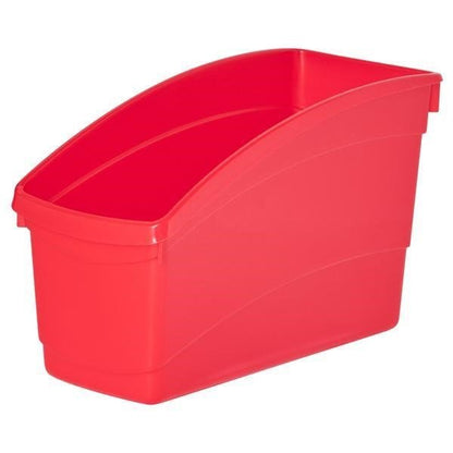 Cleverco Plastic Book & Storage Tub - Red - ABC School Supplies