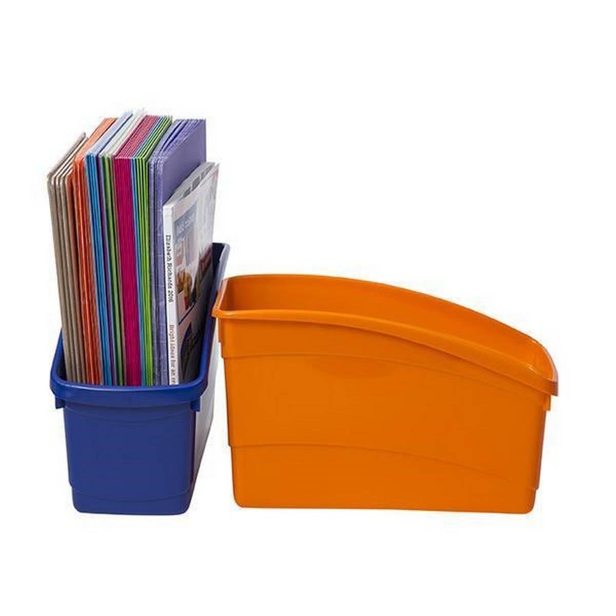 Cleverco Plastic Book & Storage Tub - Red - ABC School Supplies