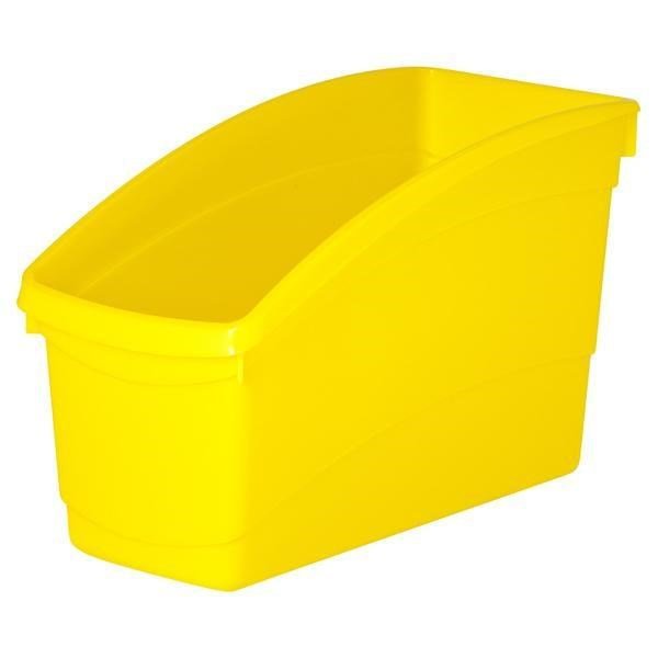 Cleverco Plastic Book & Storage Tub - Yellow - ABC School Supplies