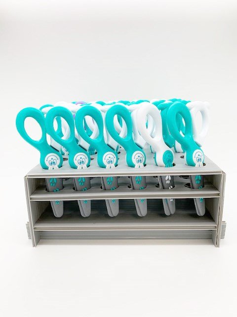 Cleverco Scissor Rack (Holds 30 Scissors) - ABC School Supplies