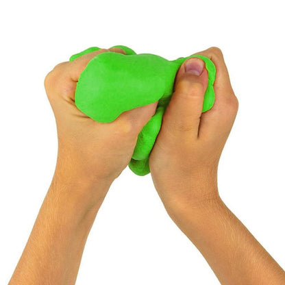 CleverCo Therapy Putty Medium Squeezable Non - Toxic, Hand Exercise 4oz - Green (3 Pack) - ABC School Supplies