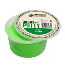 CleverCo Therapy Putty Medium Squeezable Non - Toxic, Hand Exercise 4oz - Green (3 Pack) - ABC School Supplies