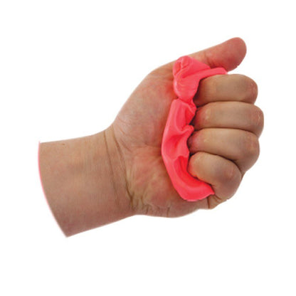 CleverCo Therapy Putty Soft Squeezable Non - Toxic, Hand Exercise 4oz - Pink (3 Pack) - ABC School Supplies