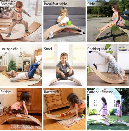 Cleverco Wooden Balance Board - ABC School Supplies