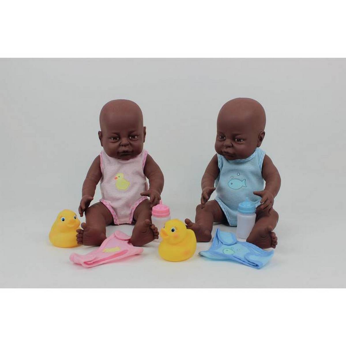 Clothed Newborn Doll Black Boy - ABC School Supplies