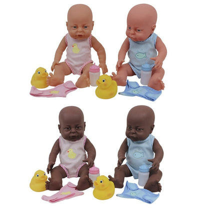 Clothed Newborn Dolls Offer - Pack Of 4 - ABC School Supplies