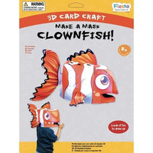 Clownfish 3D Mask Card Craft - ABC School Supplies