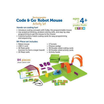 Code & Go Mouse Activity Set Rechargeable (Set) - ABC School Supplies