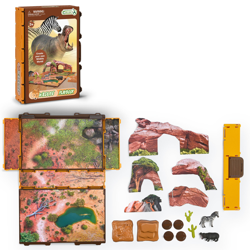 CollectA Wild Life Playbook - ABC School Supplies