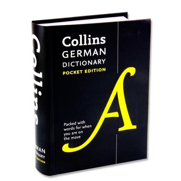 Collins Pocket Dictionary - German - ABC School Supplies