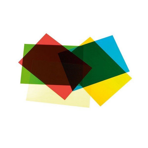 Colour Acetate Sheets Pack of 5 - ABC School Supplies