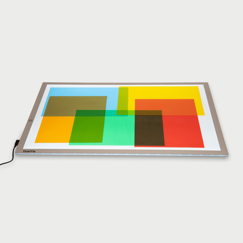 Colour Acetate Sheets Pack of 5 - ABC School Supplies