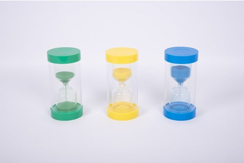 Colourbright Sand Timer Set (1, 3, 5 Mins) - ABC School Supplies