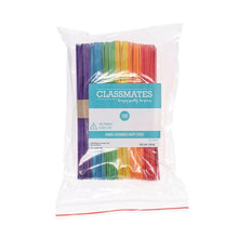 Coloured Jumbo Craft Sticks 100qty - ABC School Supplies