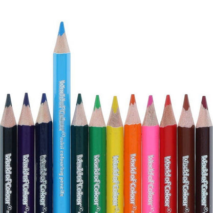 Colouring Pencils Half Size Pack of 12 - ABC School Supplies