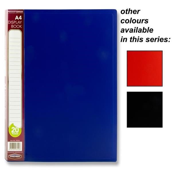 Concept 20 Pocket Display Book - ABC School Supplies