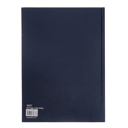 Concept 2027 A4 Diary Page A Day - Navy - ABC School Supplies