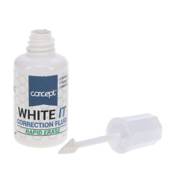 Concept 20Ml White It Correction Fluid - ABC School Supplies