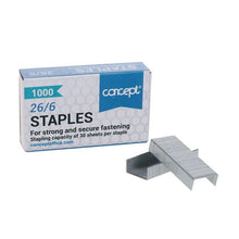 Concept 26/6 Staples Pack of 2000 - ABC School Supplies