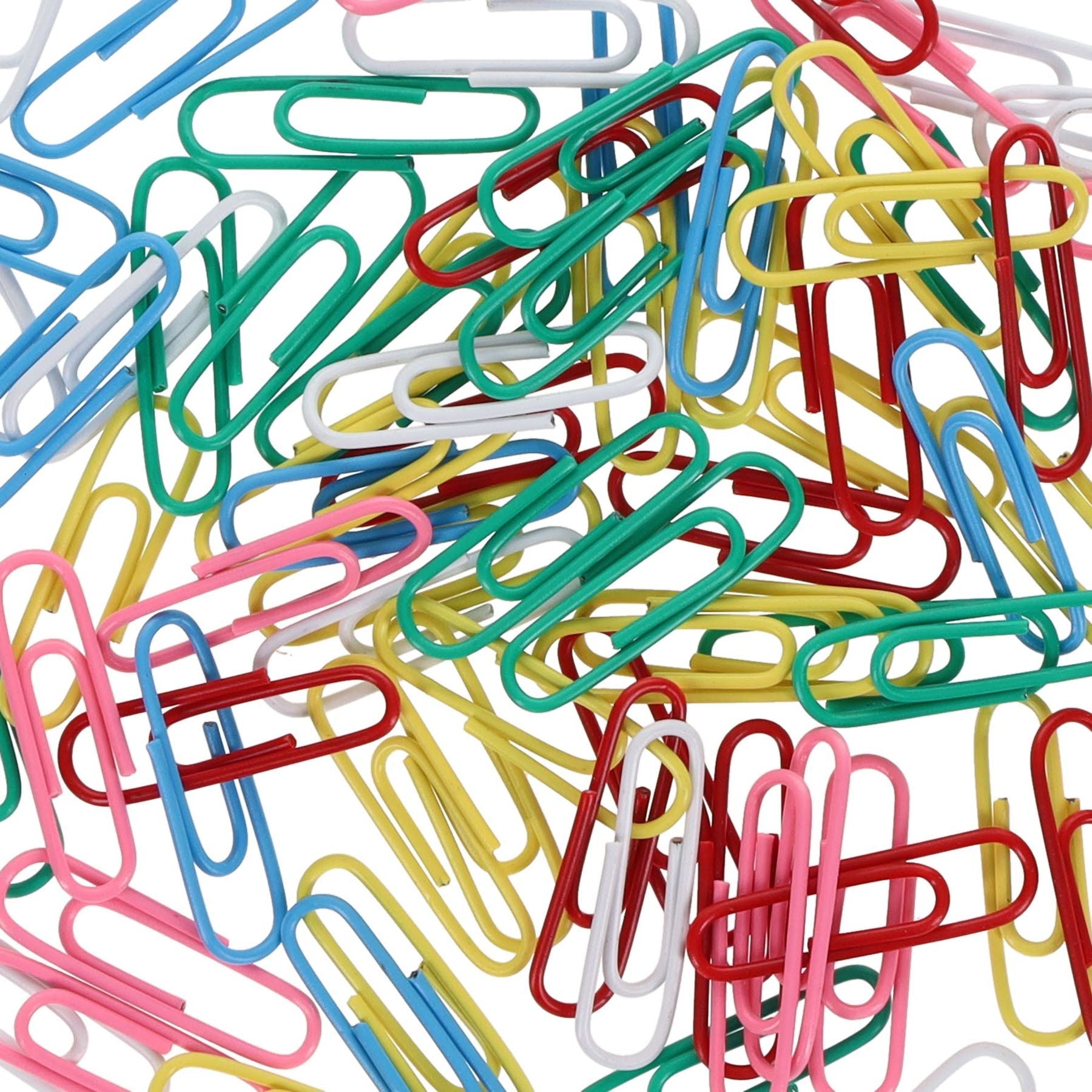 Concept 28mm Coloured Paper Clips Pack of 75 - ABC School Supplies