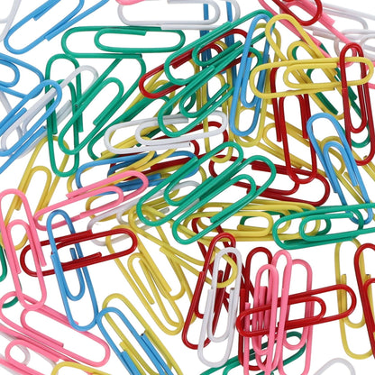 Concept 28mm Coloured Paper Clips Pack of 75 - ABC School Supplies