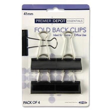 **Concept 4 Binder Clips - 41mm - ABC School Supplies
