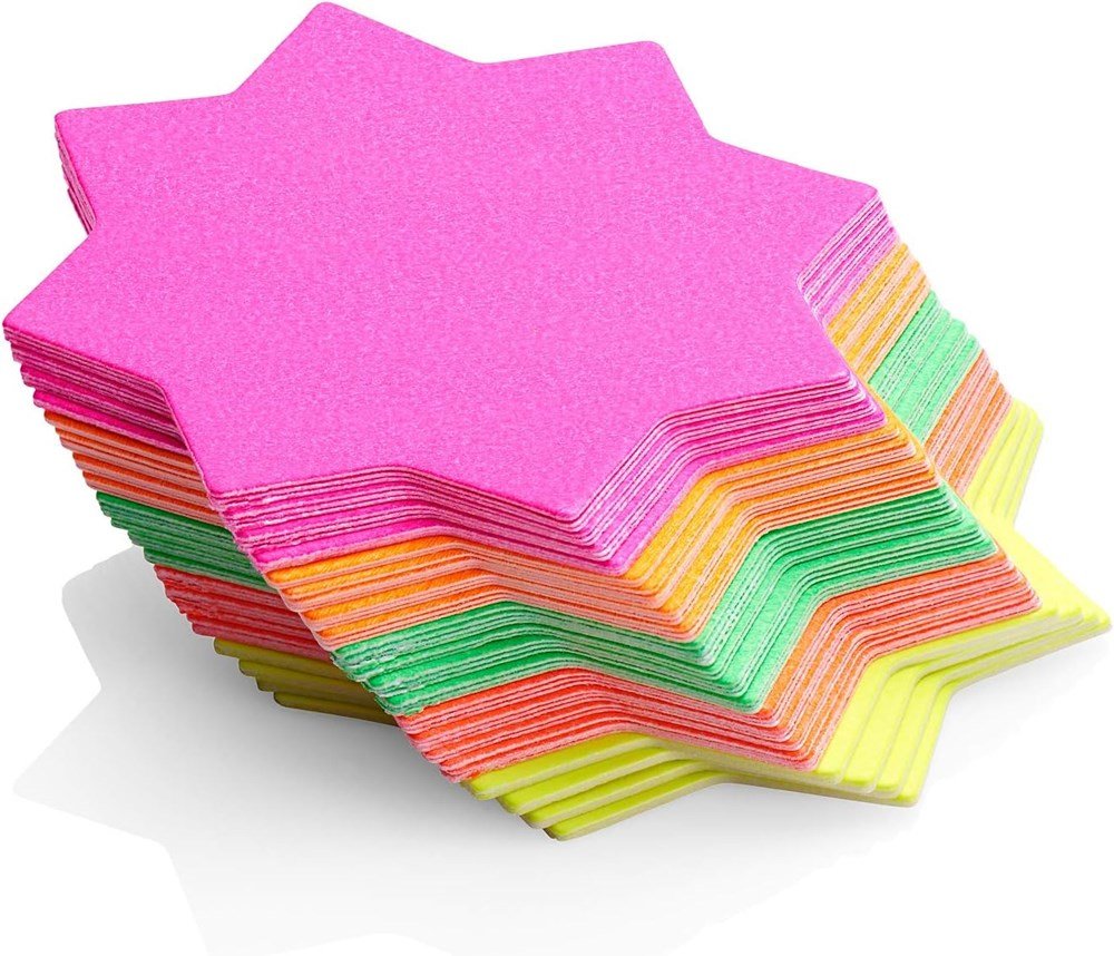 Concept 4 - Inch Flash Star Card (Pack Of 30) - ABC School Supplies