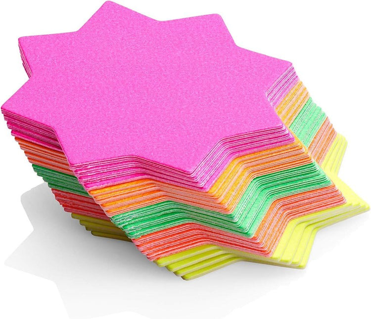 Concept 4 - Inch Flash Star Card (Pack Of 30) - ABC School Supplies