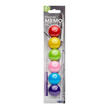Concept 6 Magnetic Memo Holder Asstd - ABC School Supplies